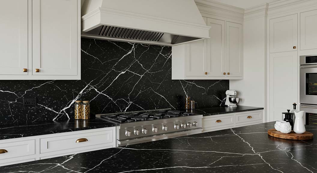 Kitchen Backsplash Calacatta Zara Meta Surfaces Houston Tx